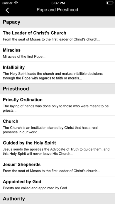Catholic Sword Apologetics Screenshot