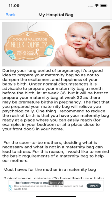 Day by Day Pregnancy Tracker screenshot