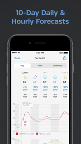 Weather Underground: Local Map screenshot