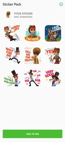 Imágen 4 Titus Sticker for Messenger iphone