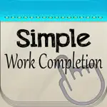 Simple Work Completion Cert App Problems