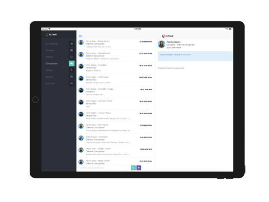 Screenshot #6 pour Ritma FLEX CRM
