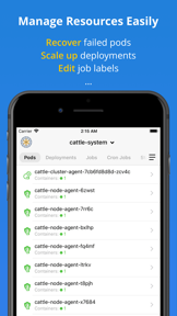 Kuber - Kubernetes Dashboard screenshot