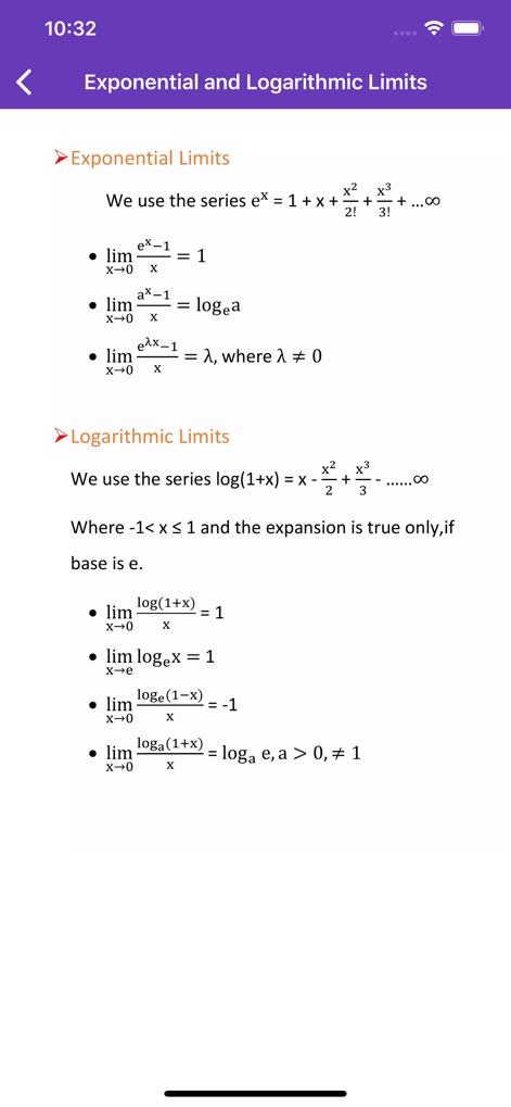 All Calculus Formulas - Education App | MWM