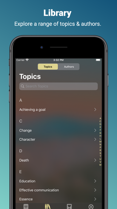 Thallo - ancient Greek quotes Screenshot