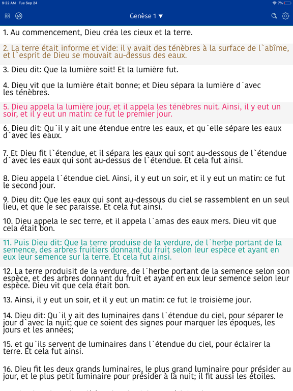 French Bible La Bible App Price Drops