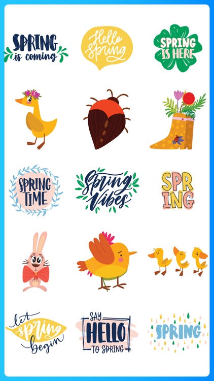 Spring has Sprung Sticker Pack