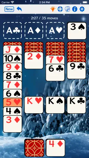 Klondike screenshot 1