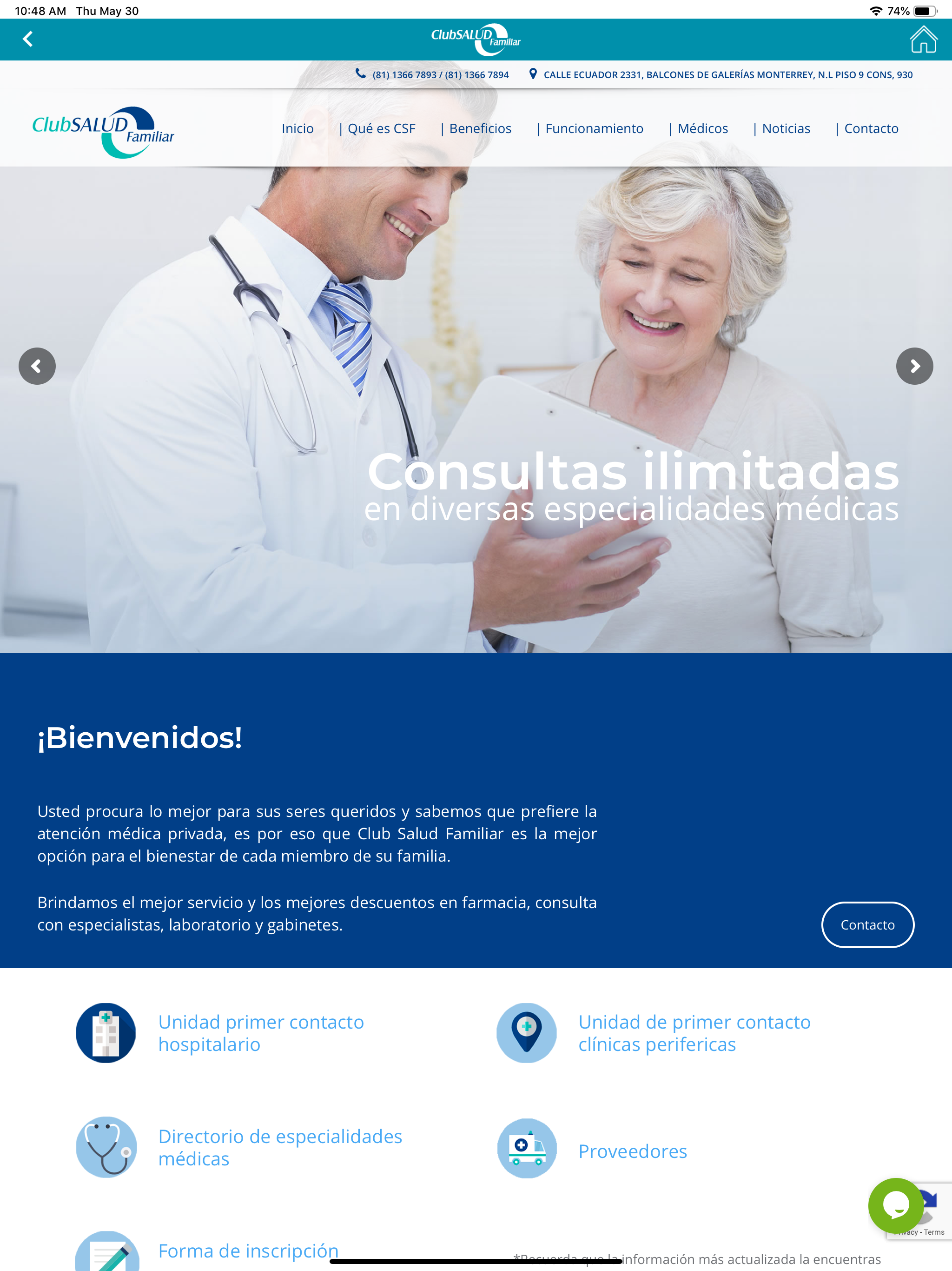ClubSalud screenshot 8