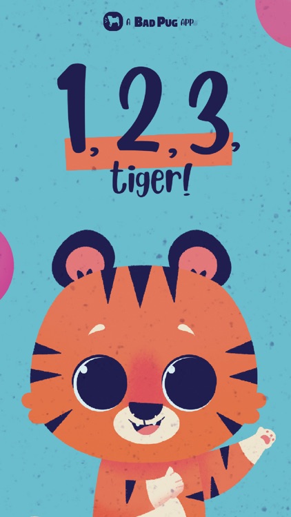 1 2 3 TIGER - Learning Numbers