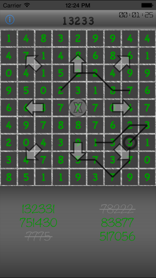 #2. Numbers search (iOS) Podle: Liutauras Stravinskas