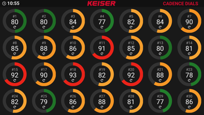 Keiser M Series Group screenshot 2