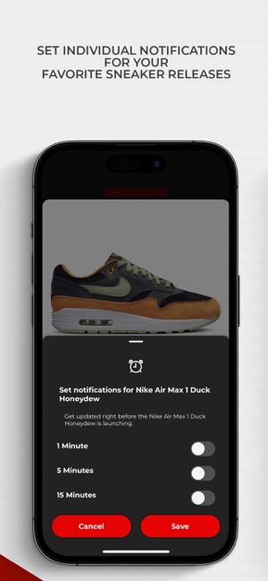 SNKRADDICTED – Sneaker App on the App Store