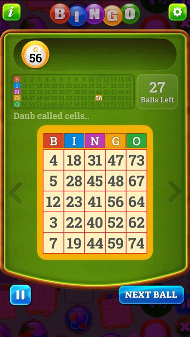 screenshot of Bingo Billionaire Multi Bingo 2