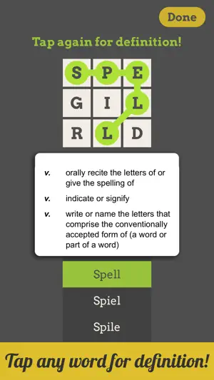 Spell Grid : Word Jumble screenshot 3