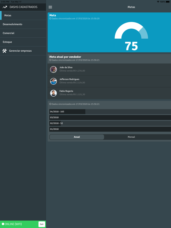 Screenshot #6 pour Suporte Analytics