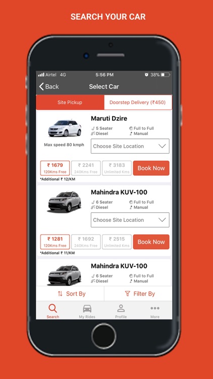 Myles - Self Drive Car Rental