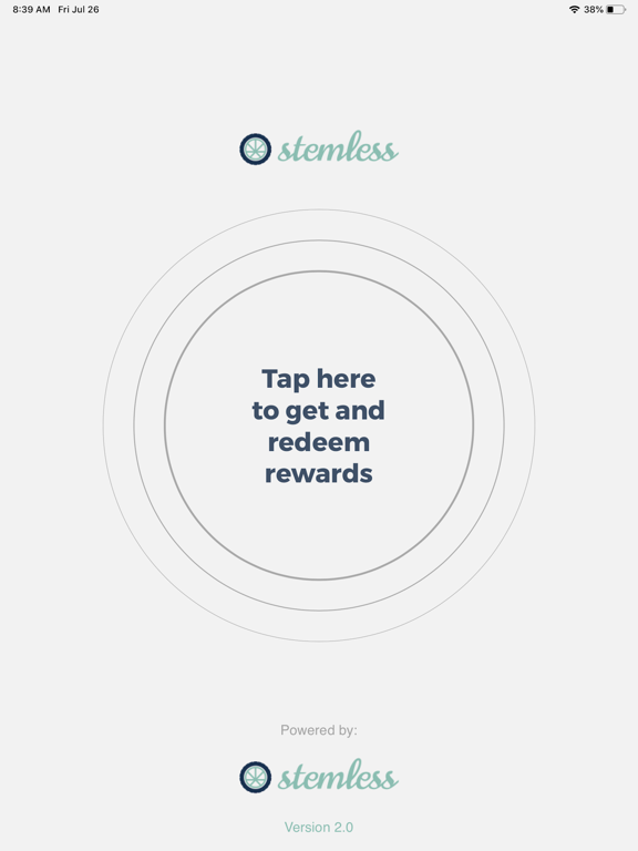 Stemless Store Loyalty iPad screenshot 4 - Business app