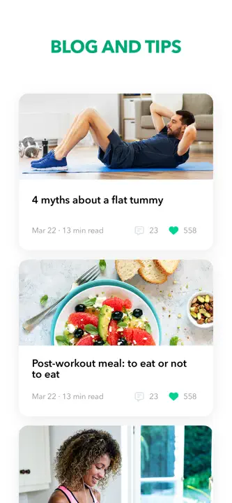 Home Fitness Workout by GetFit: Screenshot 9 von 9