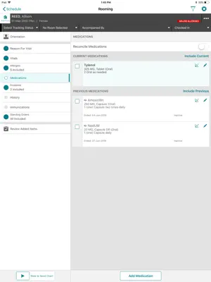 Veradigm EHR Rooming screenshot 2