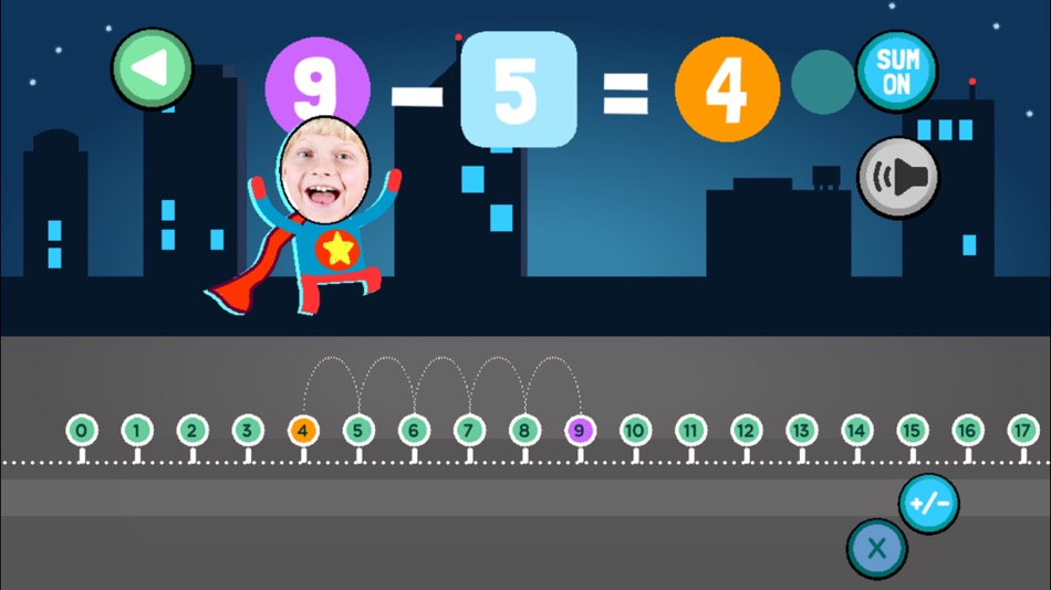 #1. Crazy Math Number Line Lite (iOS) Podle: madebyeducators