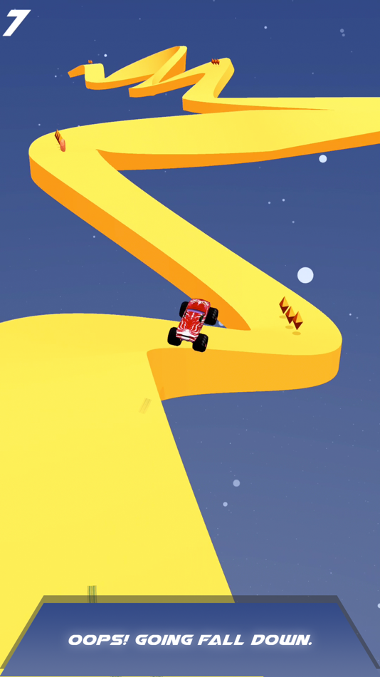 #4. Crazy Road - Drift Racing Game (iOS) Podle: Shiv Technolabs Private Limited