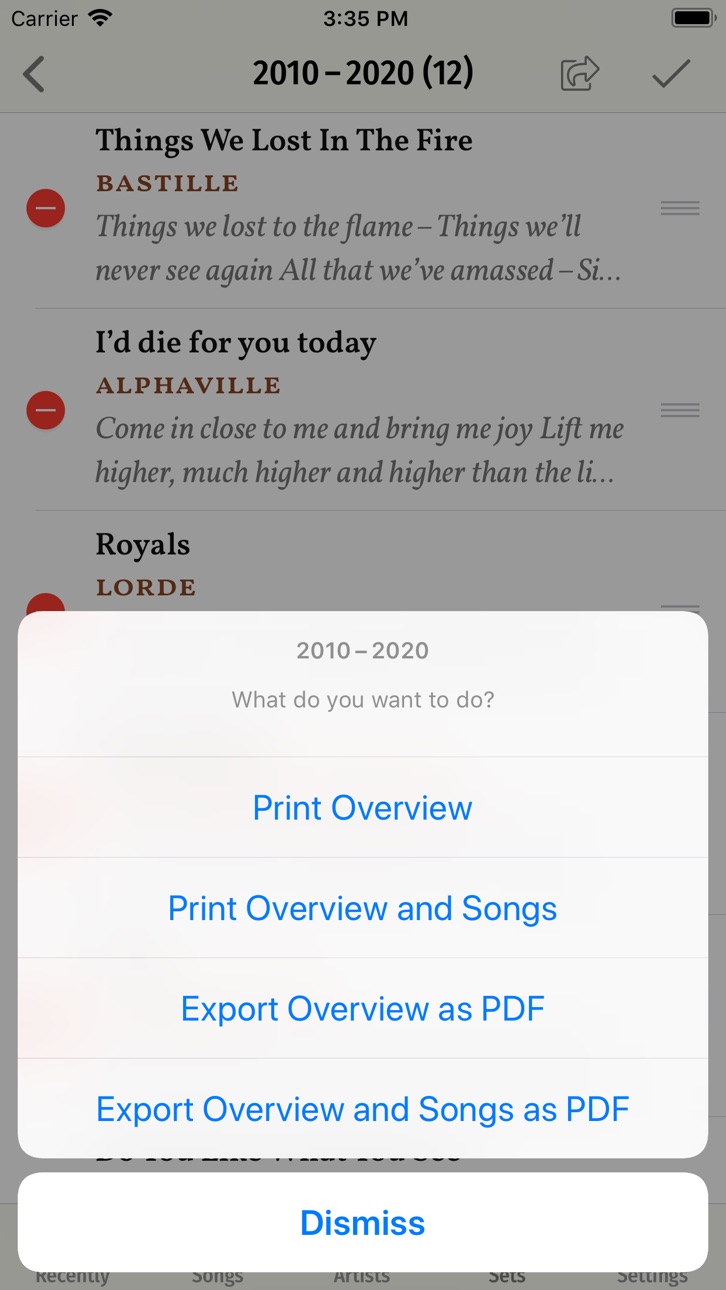 iPhone screenshot