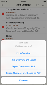 Song Book Pro screenshot