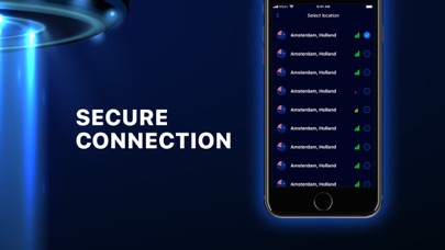 Alien - secure data VPN screenshot 3
