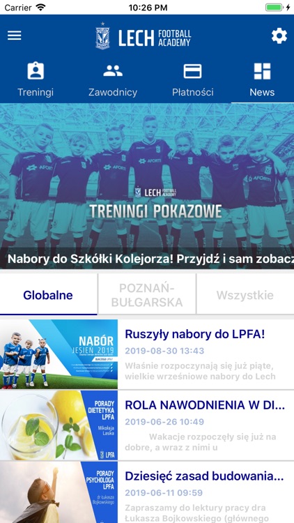 LECH POZNAŃ FOOTBALL ACADEMY screenshot-3