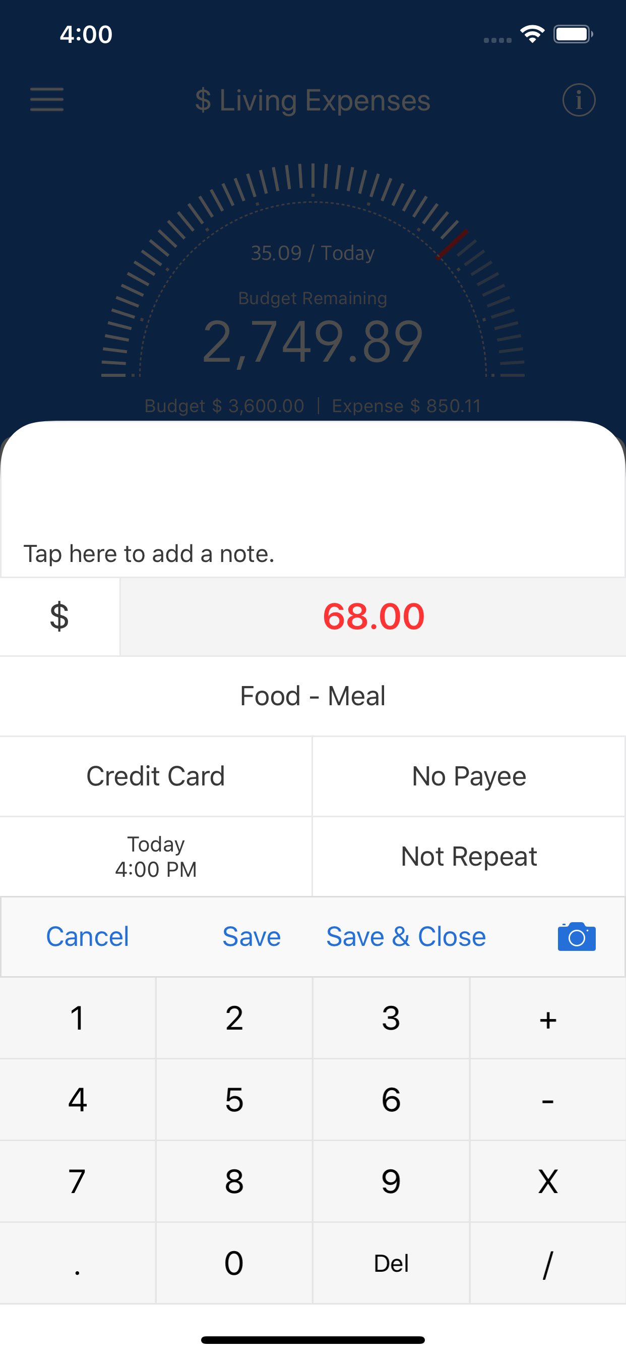 MoneyBook Pro screenshot 4