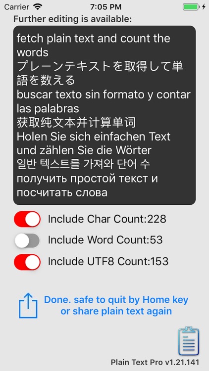 Word Counter + Plain Text Pro