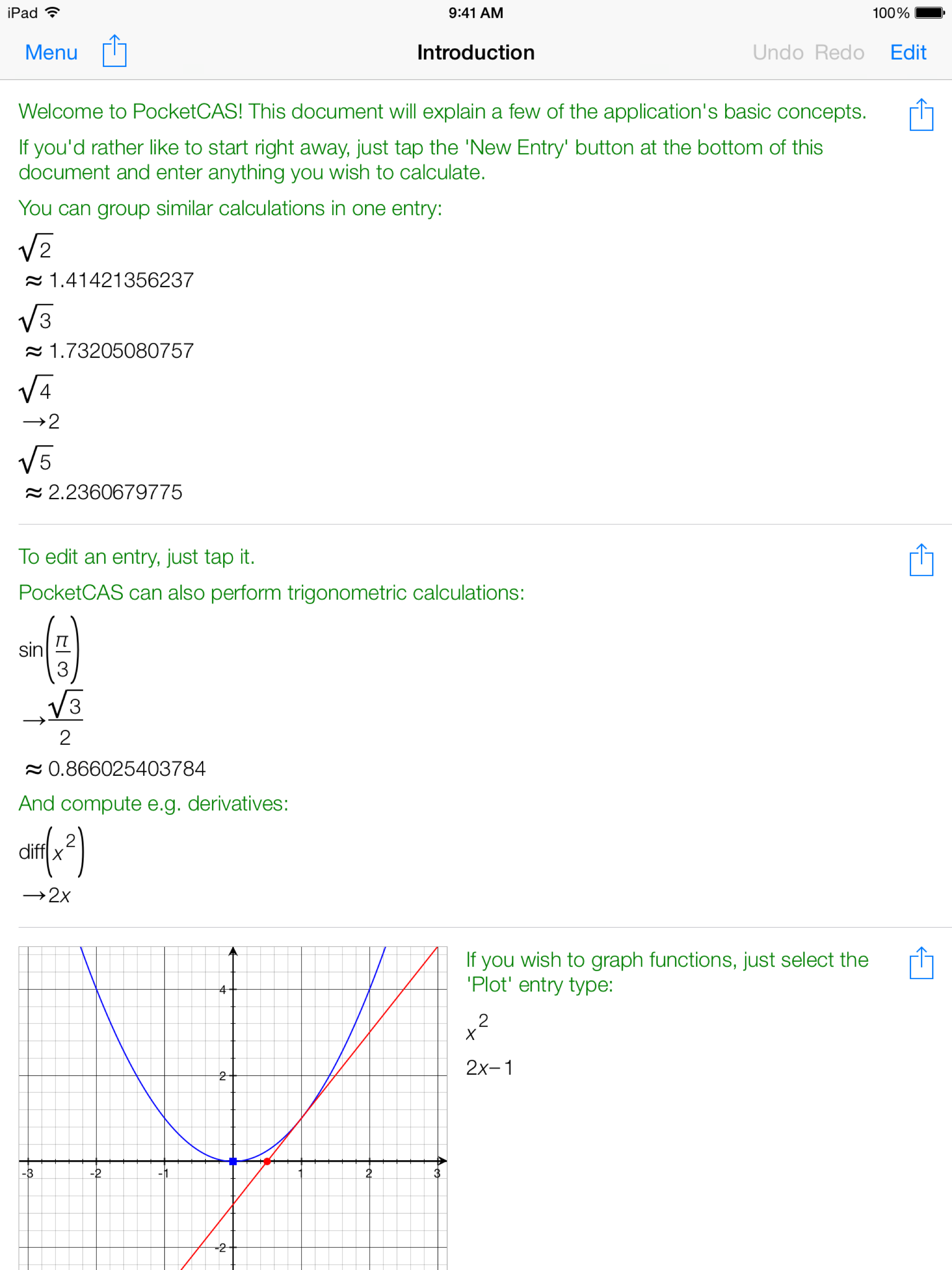 PocketCAS lite for Mathematics