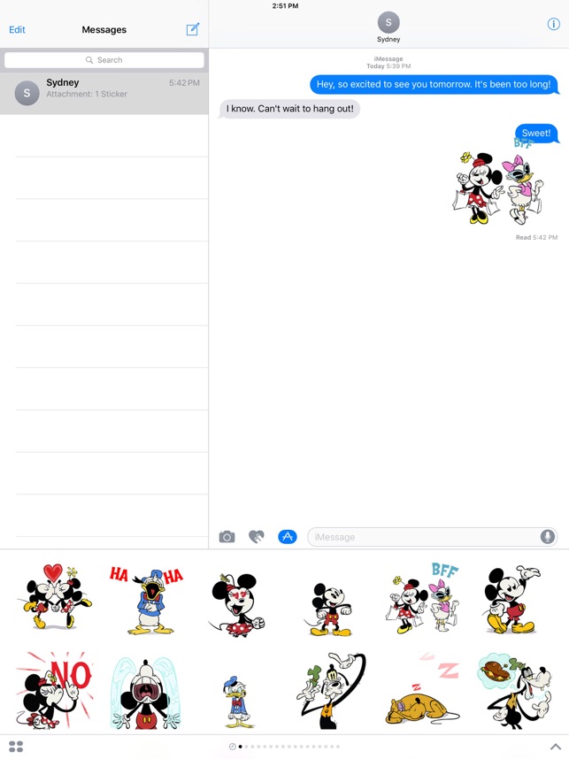 Disney Stickers for iMessage now available for Apple iOS 10 users - Inside  the Magic