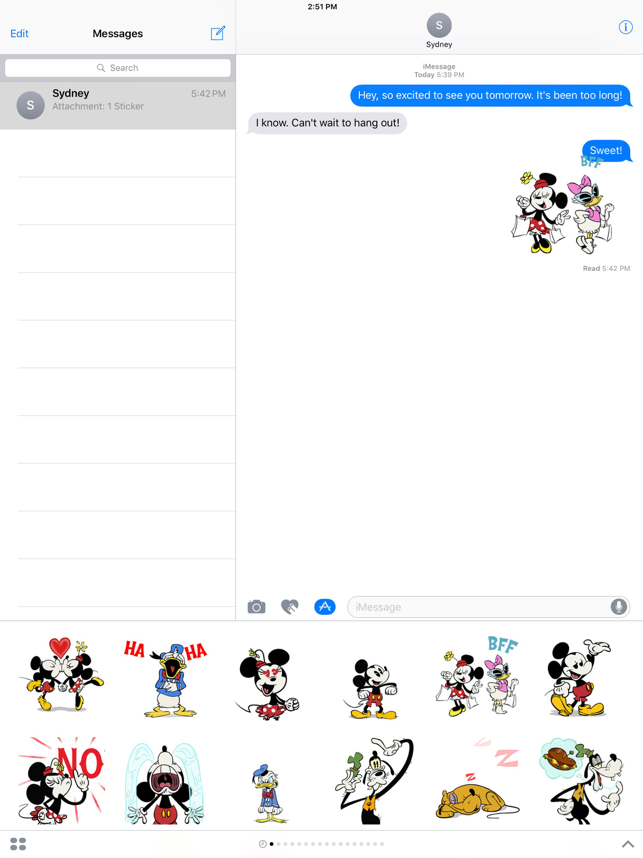 ‎Disney Stickers: Mickey Screenshot