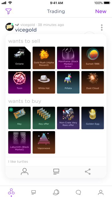 rocket league trading app price