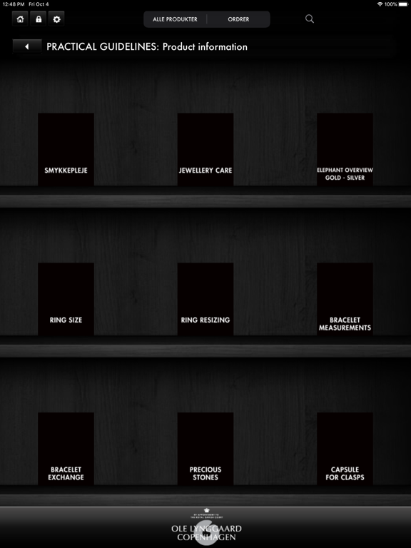 OLC Retail iPad screenshot 5 - Shopping app