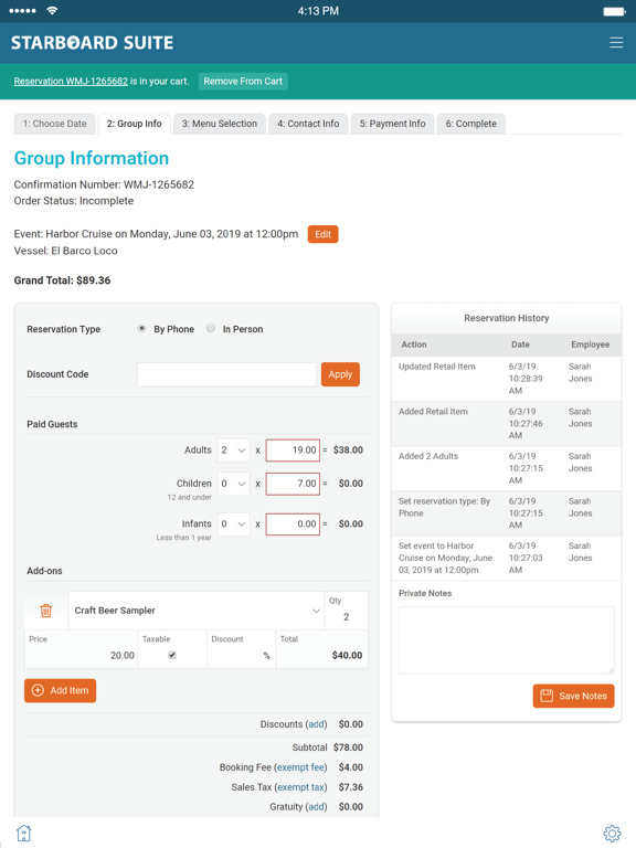 Starboard Suite iPad screenshot 2 - Business app