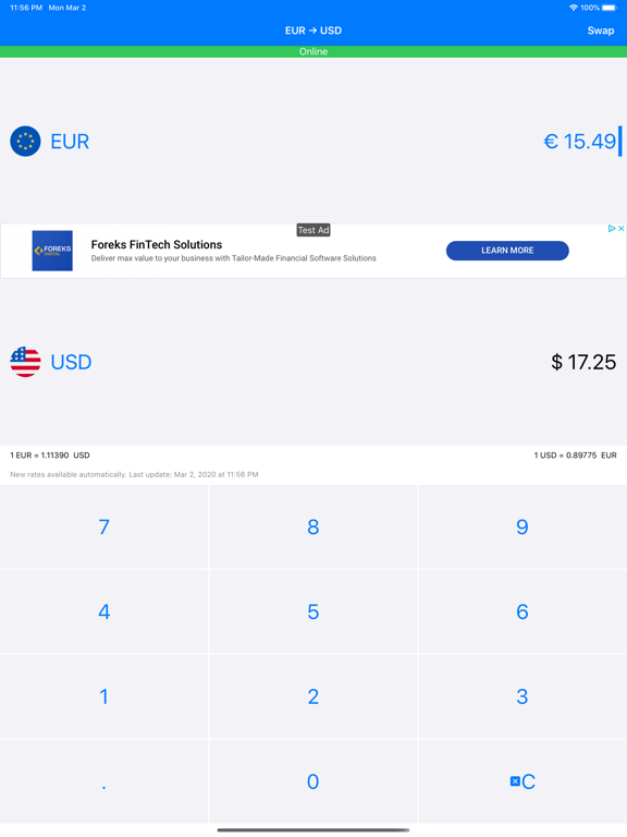 Screenshot #4 pour MixCoin - Currency Converter