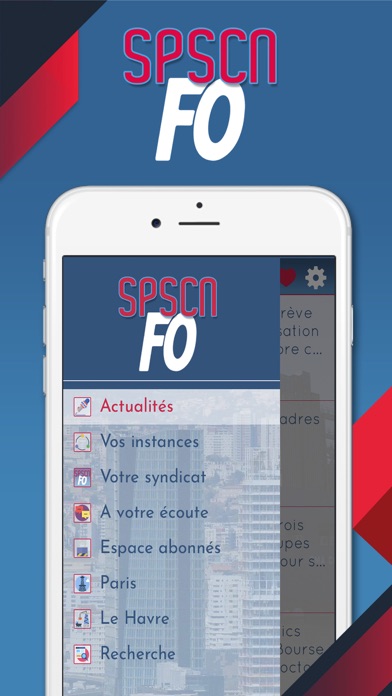 Screenshot #1 pour SPSCN FO