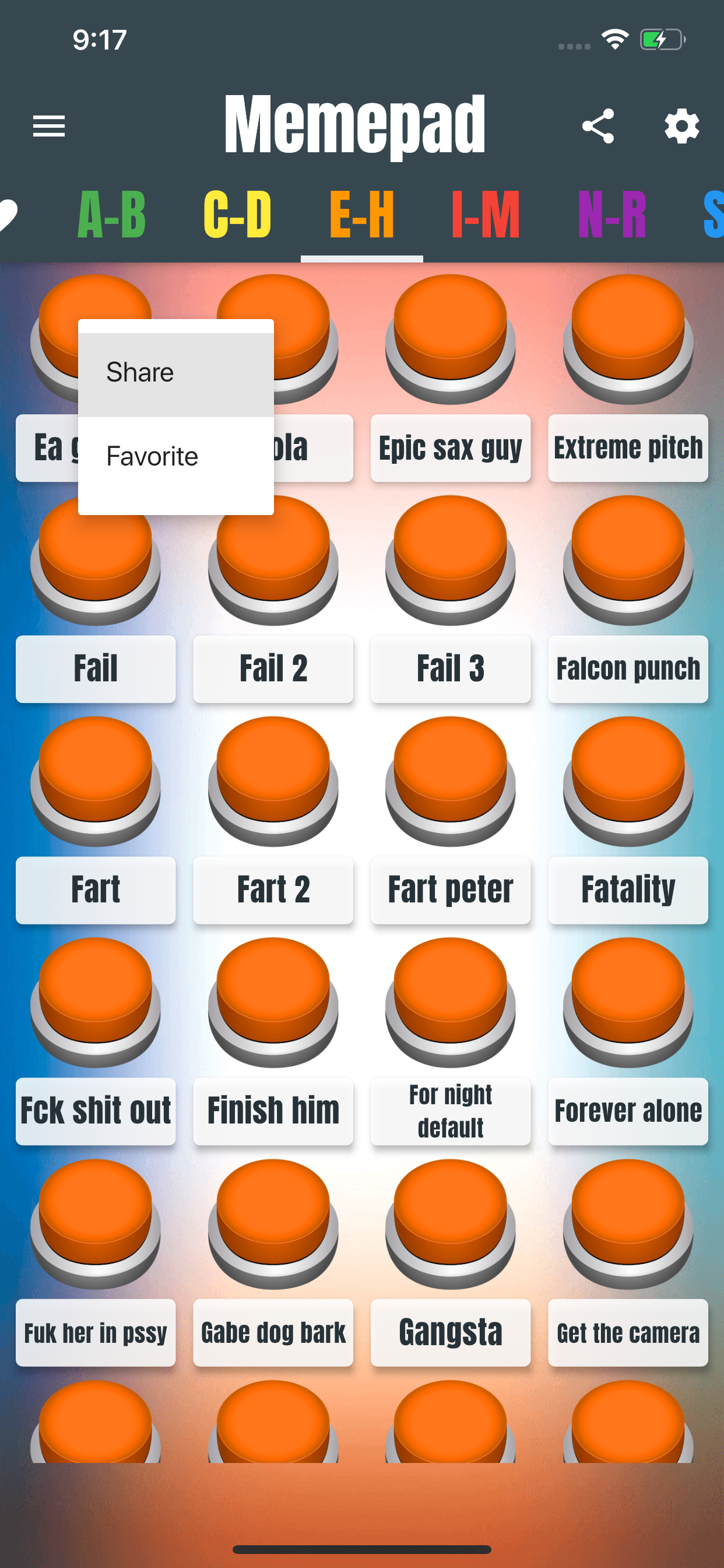 Memepad: memes & sound effects screenshot 3
