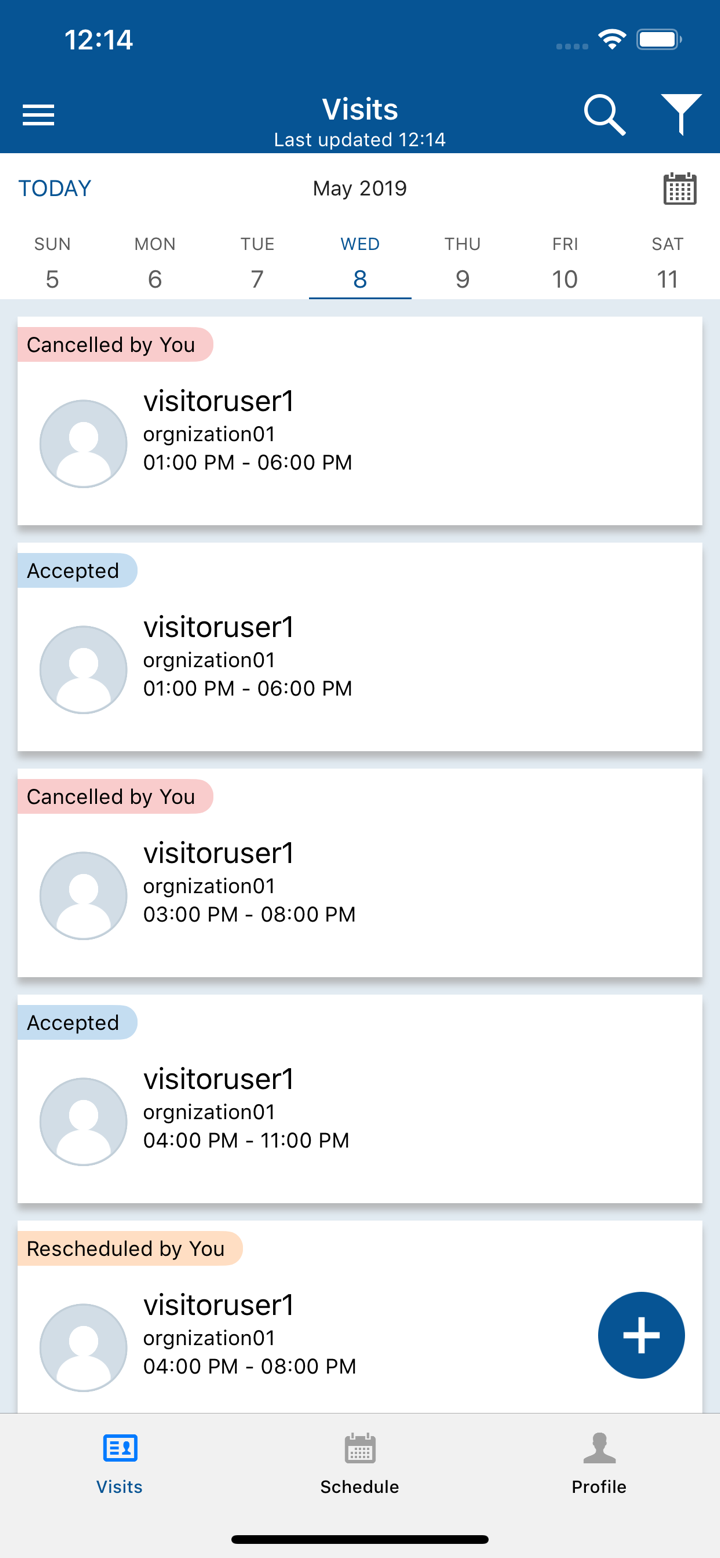 COSEC VMS screenshot 1
