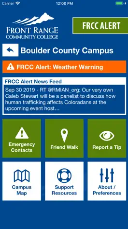 Game screenshot FRCC Alert apk