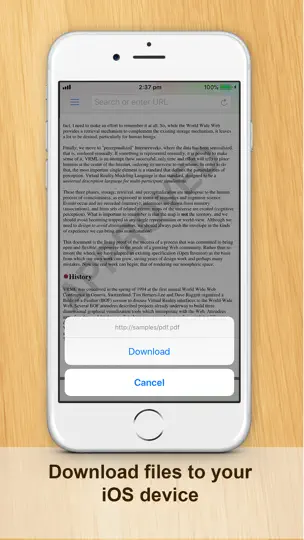 Screenshot von Documents (Office Docs) auf dem iPhone 5