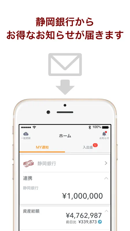 マネーフォワード for 静岡銀行 screenshot 3 of 4