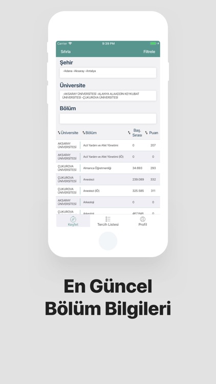Tercih Robotu - YKS TYT AYT
