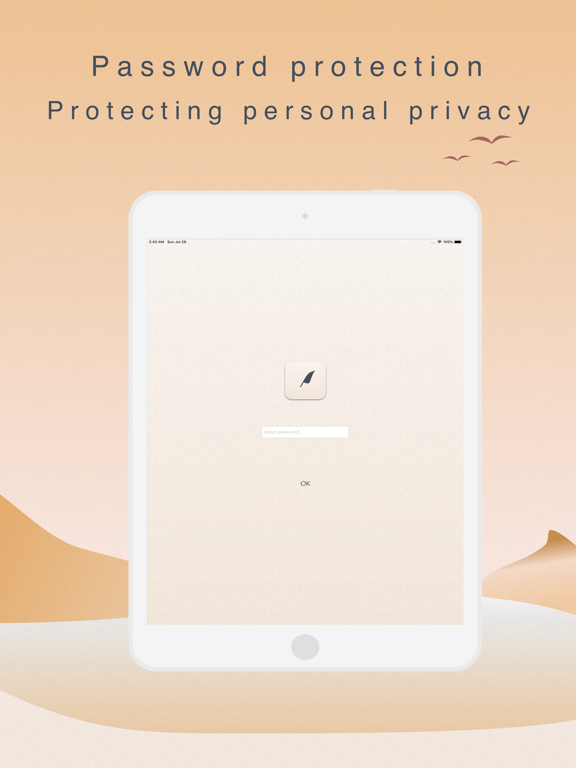 Journal-journaling app iPad screenshot 5 - Lifestyle app