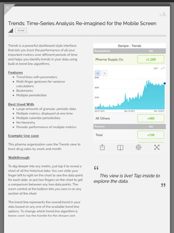 SAP Roambi Flow for BB screenshot 3