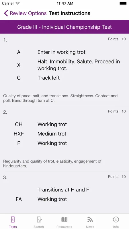 FEI EquiTests 4 - ParaDressage screenshot 4 of 5