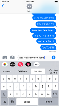 New Fonts for iPhone screenshot 1